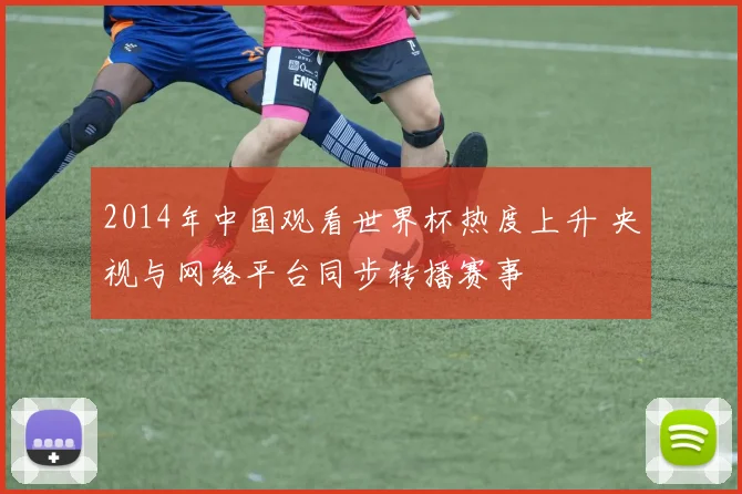2014年中国观看世界杯热度上升 央视与网络平台同步转播赛事